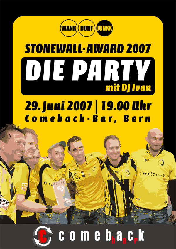 Stonewall Award 2007 – DIE PARTY